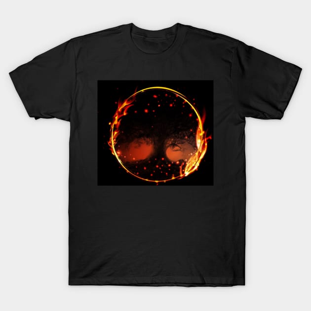 Ring of Fire T-Shirt by felisha